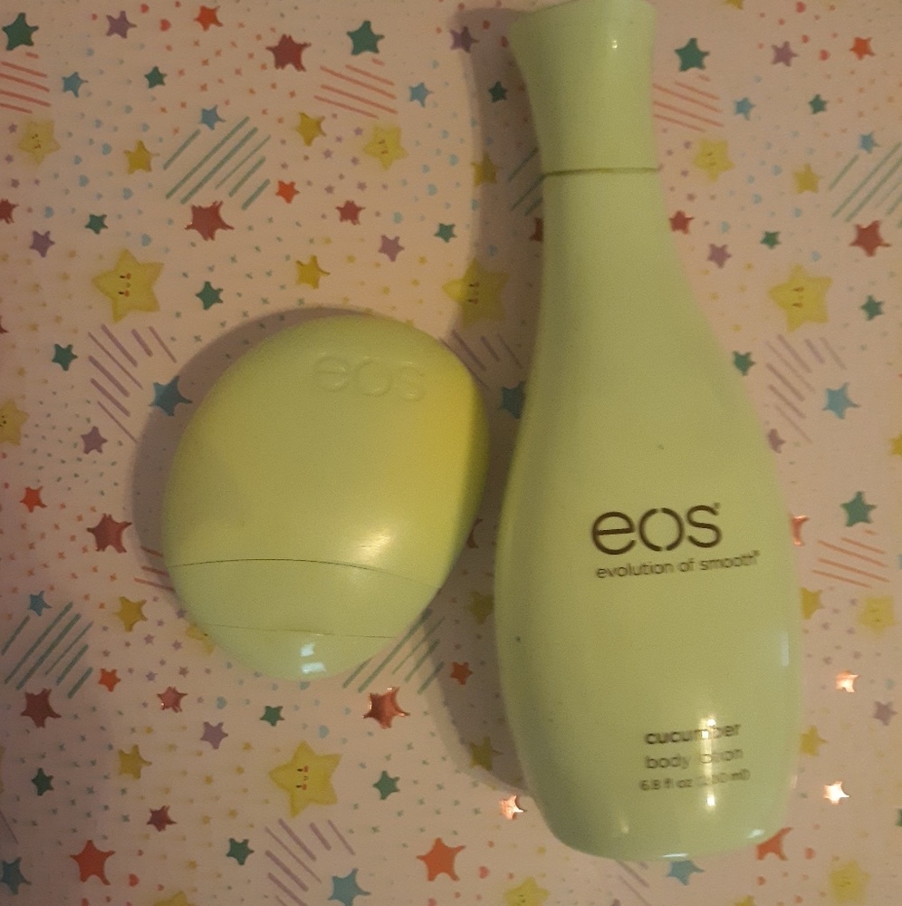 EOS body and hand lotion set